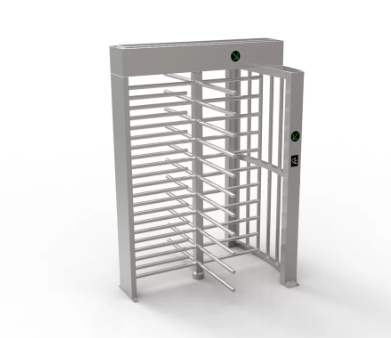 Stainless Steel Single Passage Full Height Turnstile