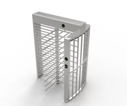 Stainless Steel Single Passage Full Height Turnstile