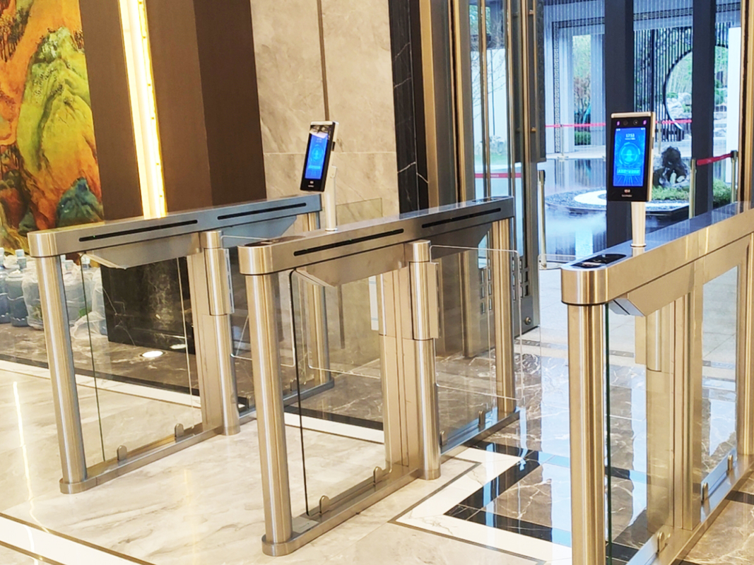 Servo Motor Security Turnstile Gate for Access Control