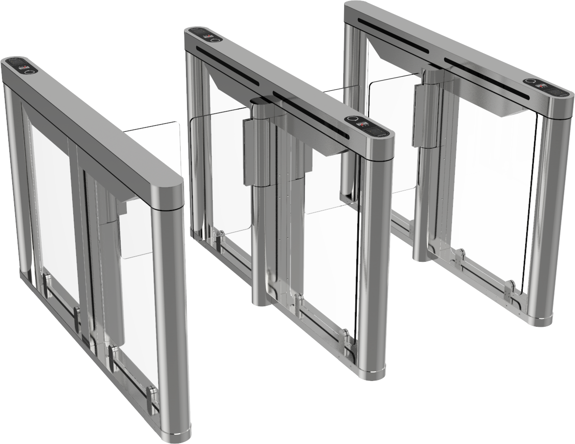 Servo Motor Security Turnstile Gate for Access Control