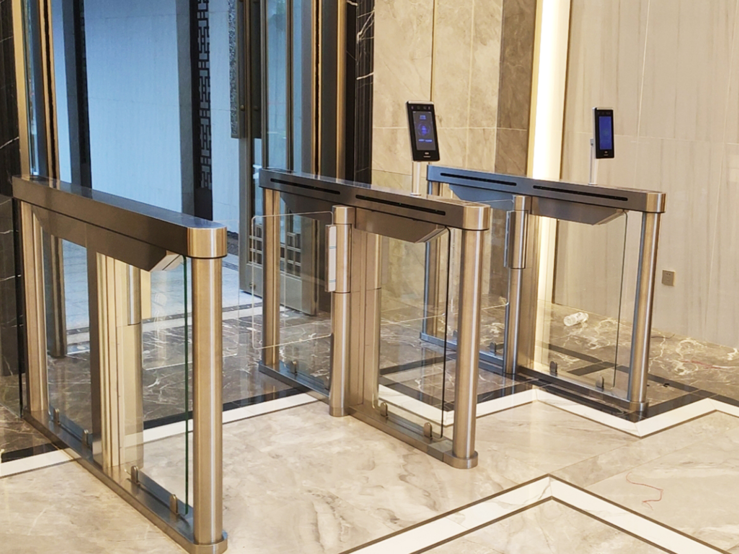 Servo Motor Security Turnstile Gate for Access Control