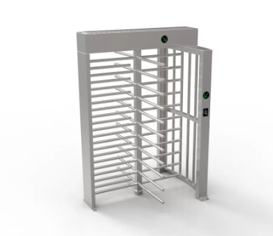 Stainless Steel Single Passage Full Height Turnstile
