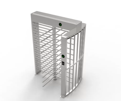 Stainless Steel Single Passage Full Height Turnstile